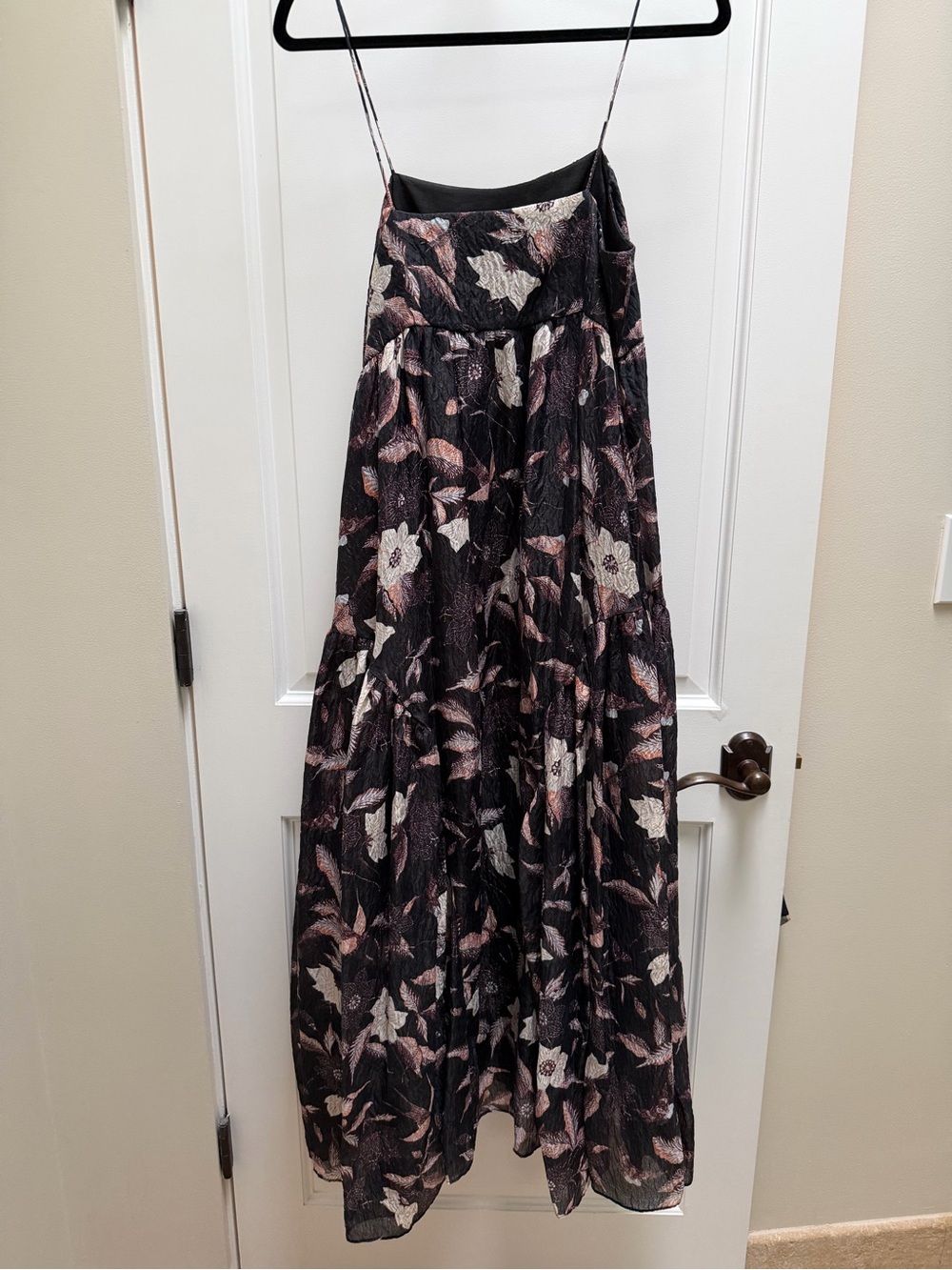 Ulla Johnson Floral Silk Blend Maxi Dress Size 6 Pre-Fall 2021
